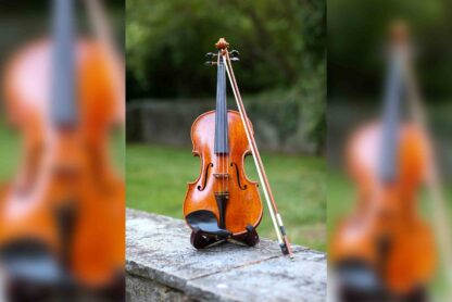 Marie's viola from BVF and Baroque Violin Shop July 2023